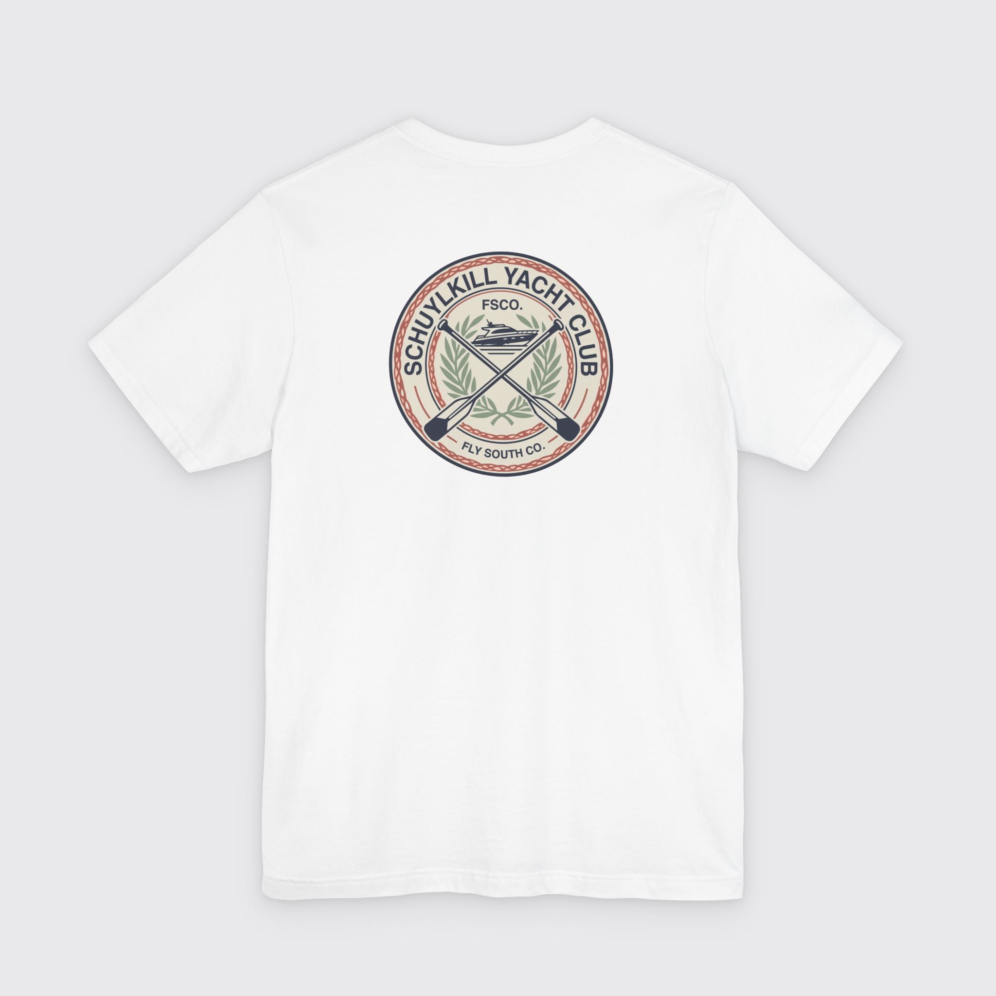Schuylkill Yacht Crest Tee